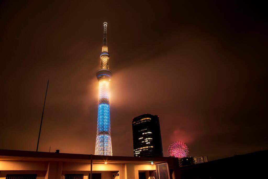 Oshiage Sky View Terrace Penthouse Apartment Tokyo Exterior photo