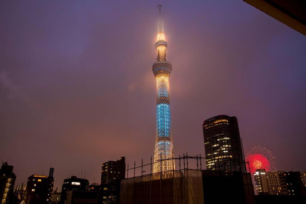 Oshiage Sky View Terrace Penthouse Apartment Tokyo Exterior photo