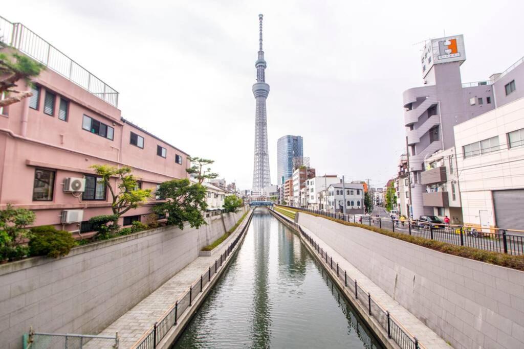 Oshiage Sky View Terrace Penthouse Apartment Tokyo Exterior photo