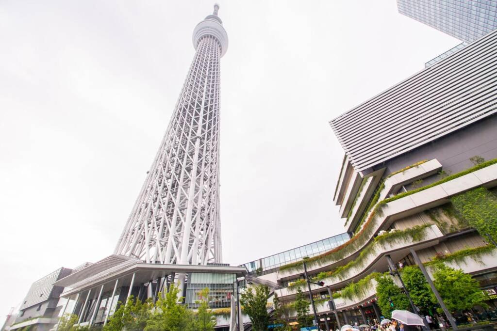 Oshiage Sky View Terrace Penthouse Apartment Tokyo Exterior photo